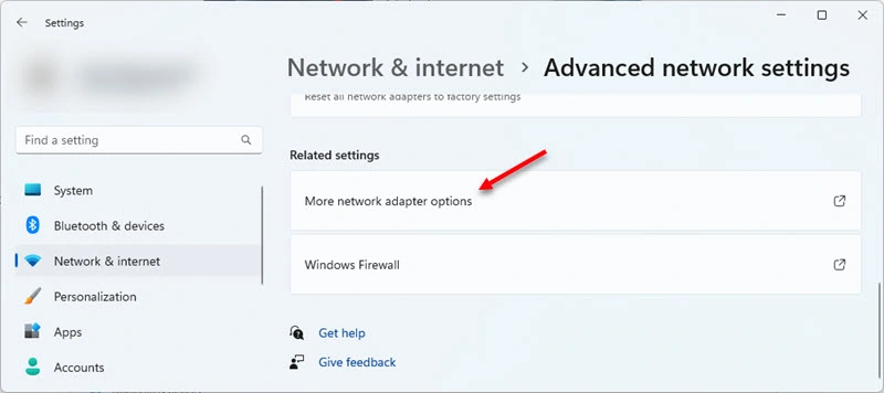 More network adapter options